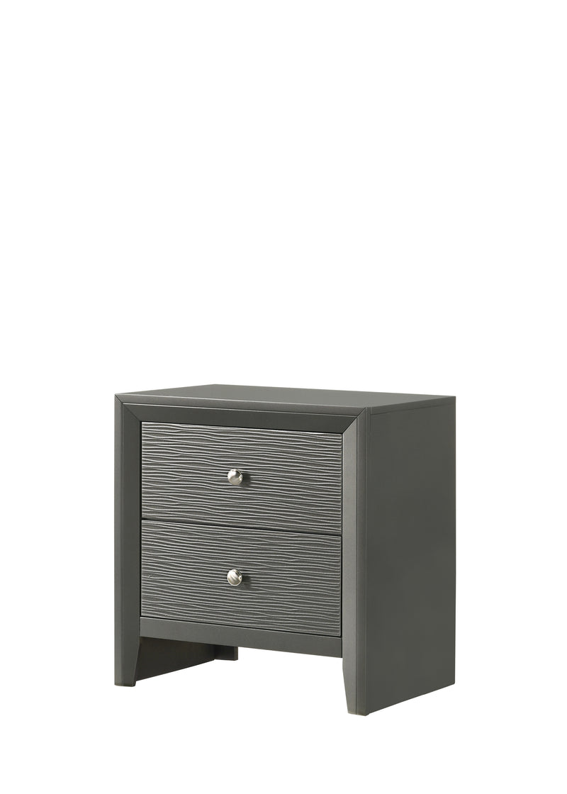 DENKER NIGHTSTAND GUN METAL