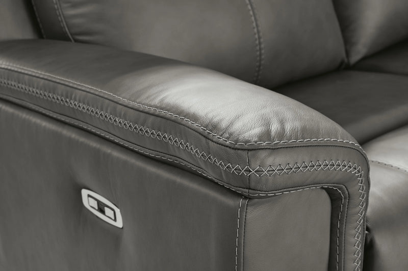Bleckley Power Reclining Loveseat with Console