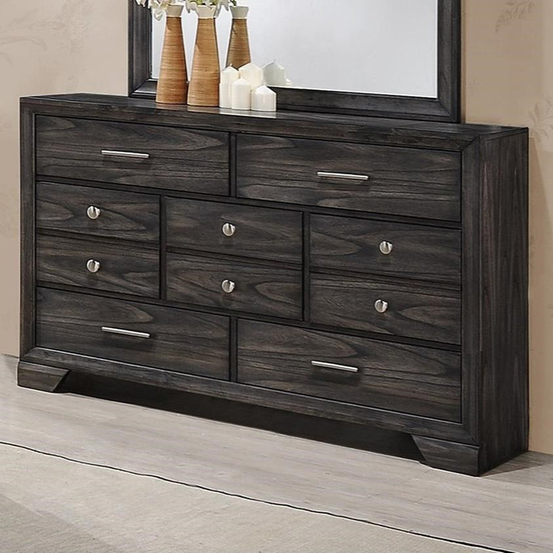 Crown Mark Jaymes Dresser in Dark Brown image