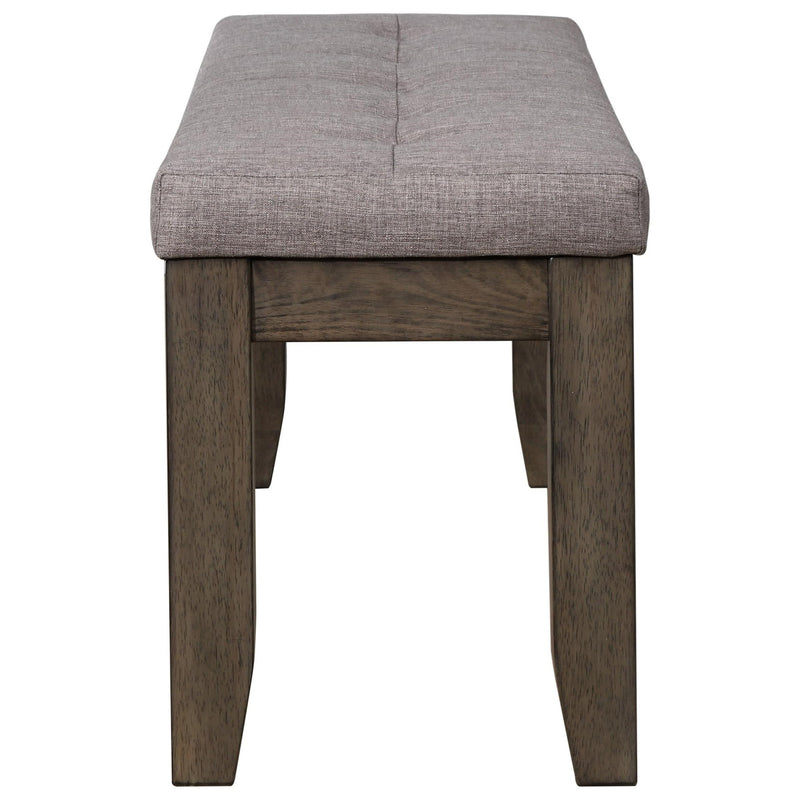 Crown Mark Bardstown Bench in Gray