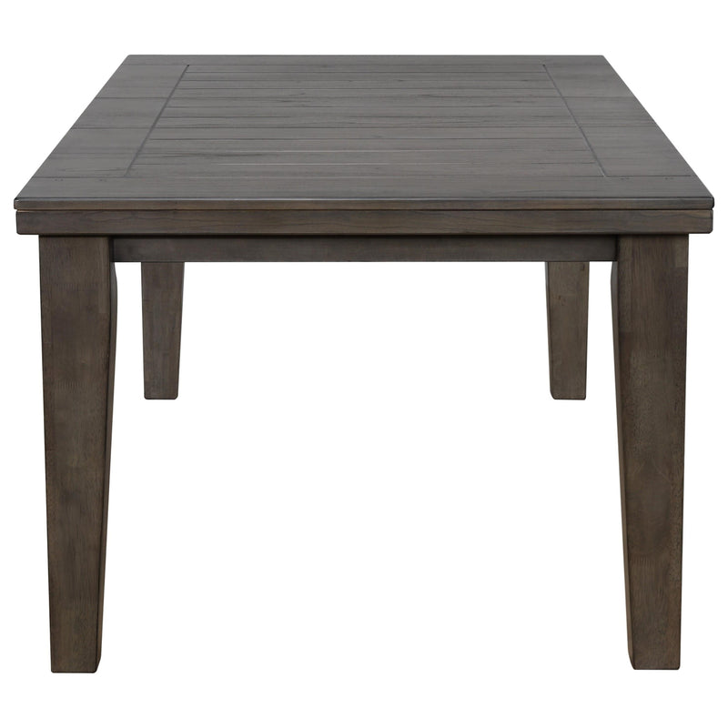 Crown Mark Bardstown Dining Table in Gray