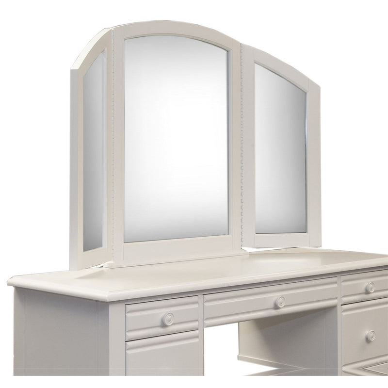Liberty Furniture Summer House Vanity Mirror in Oyster White