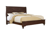 Vaughan Bassett Vista King Sleigh Bed in Warm Cherry image