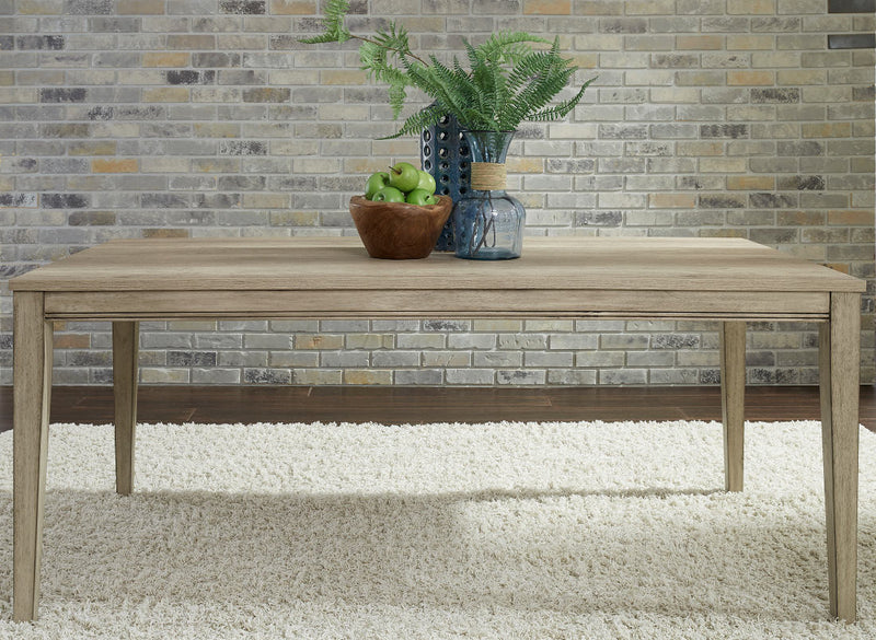 Liberty Furniture Sun Valley 72"Rectangular Leg Table in Sandstone (RTA)